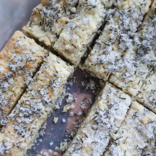 the best rosemary shortbread recipe