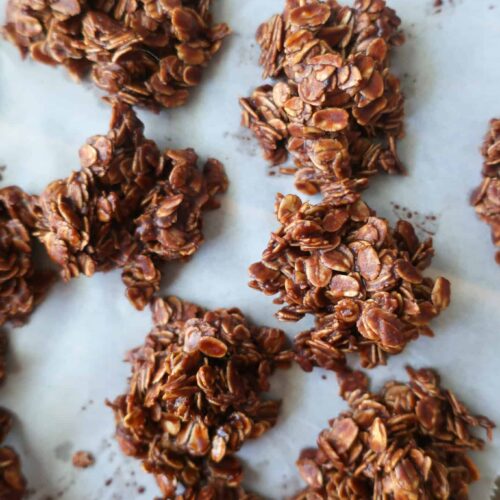 chocolate oatmeal no-bake cookies