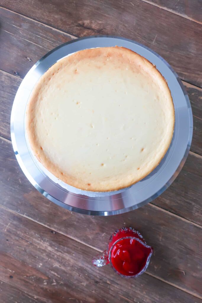 crack-free cheesecake recipe