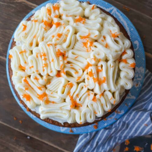 nut and fruit free carrot cake recipe