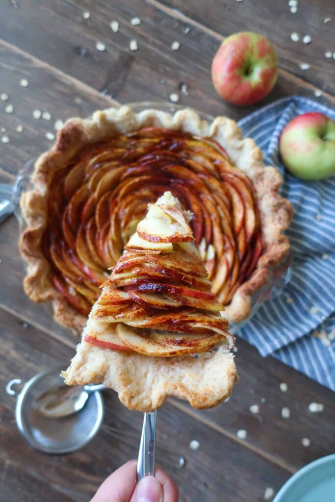 pretty pie for holiday dessert table