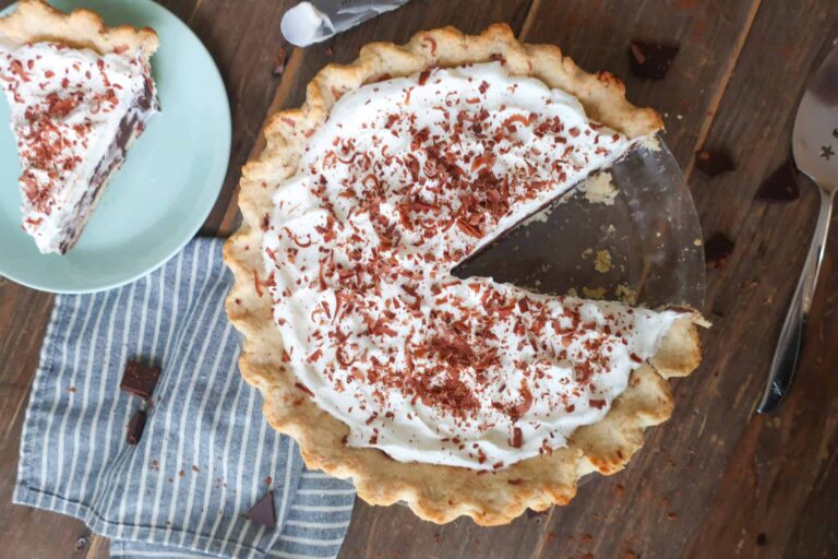 homemade chocolate pudding pie recipe