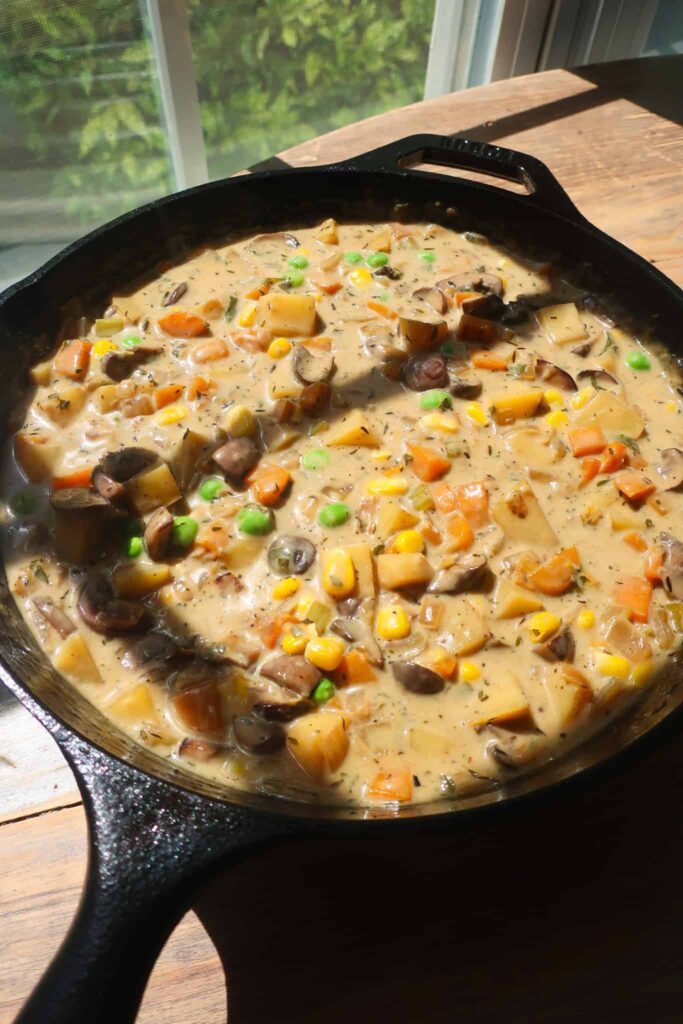 vegetable pot pie filling
