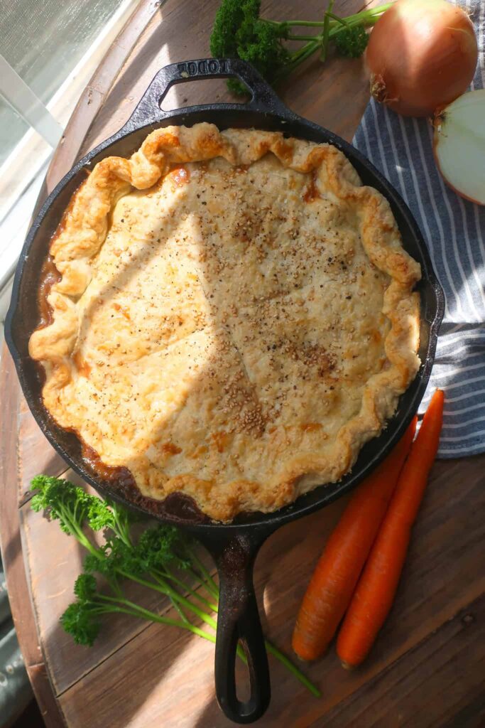 homemade pot pie from scratch