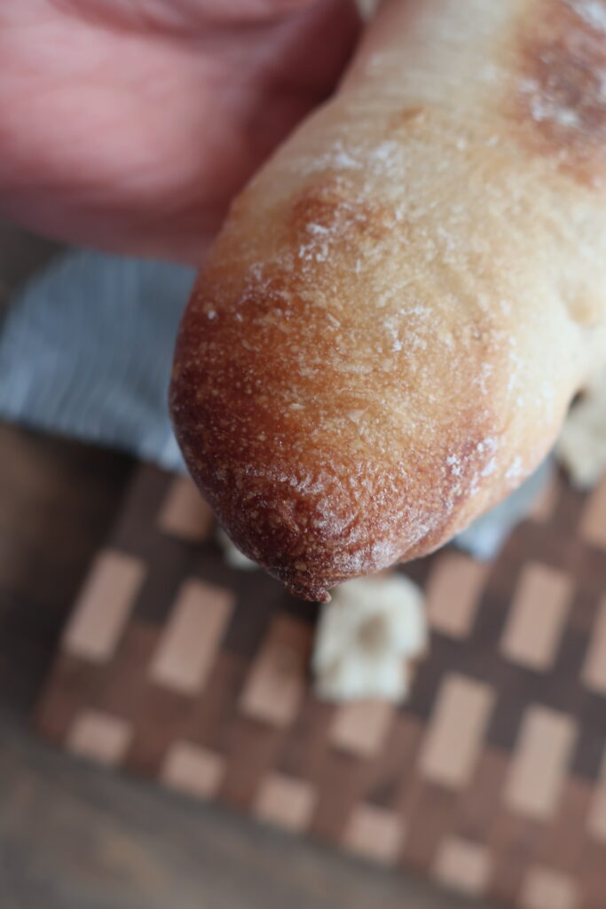 end of a french baguettes