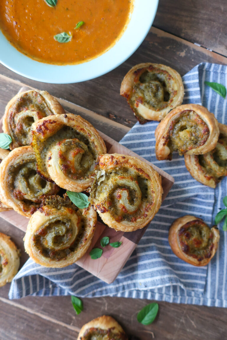 Perfect Pesto Pinwheels