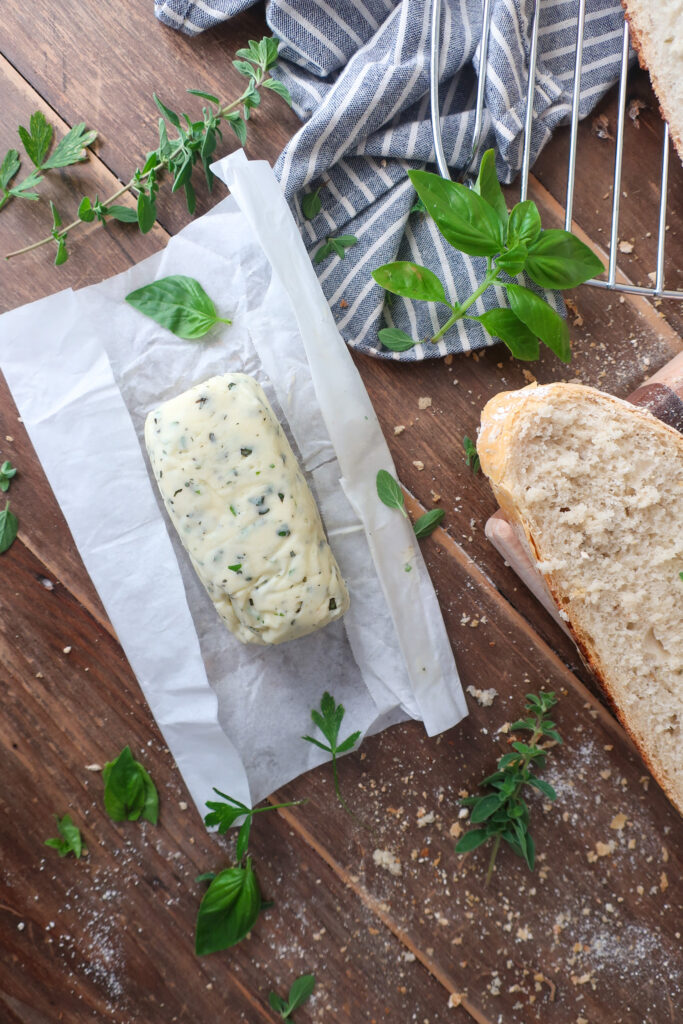 homemade herb butter