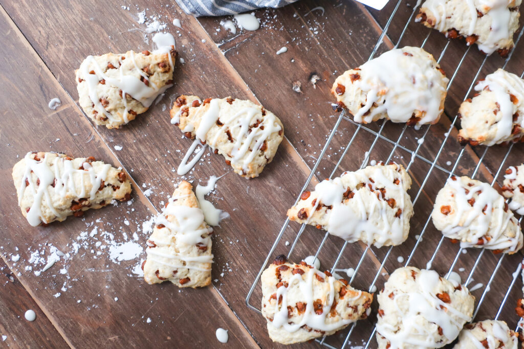 cinnamon chip scones