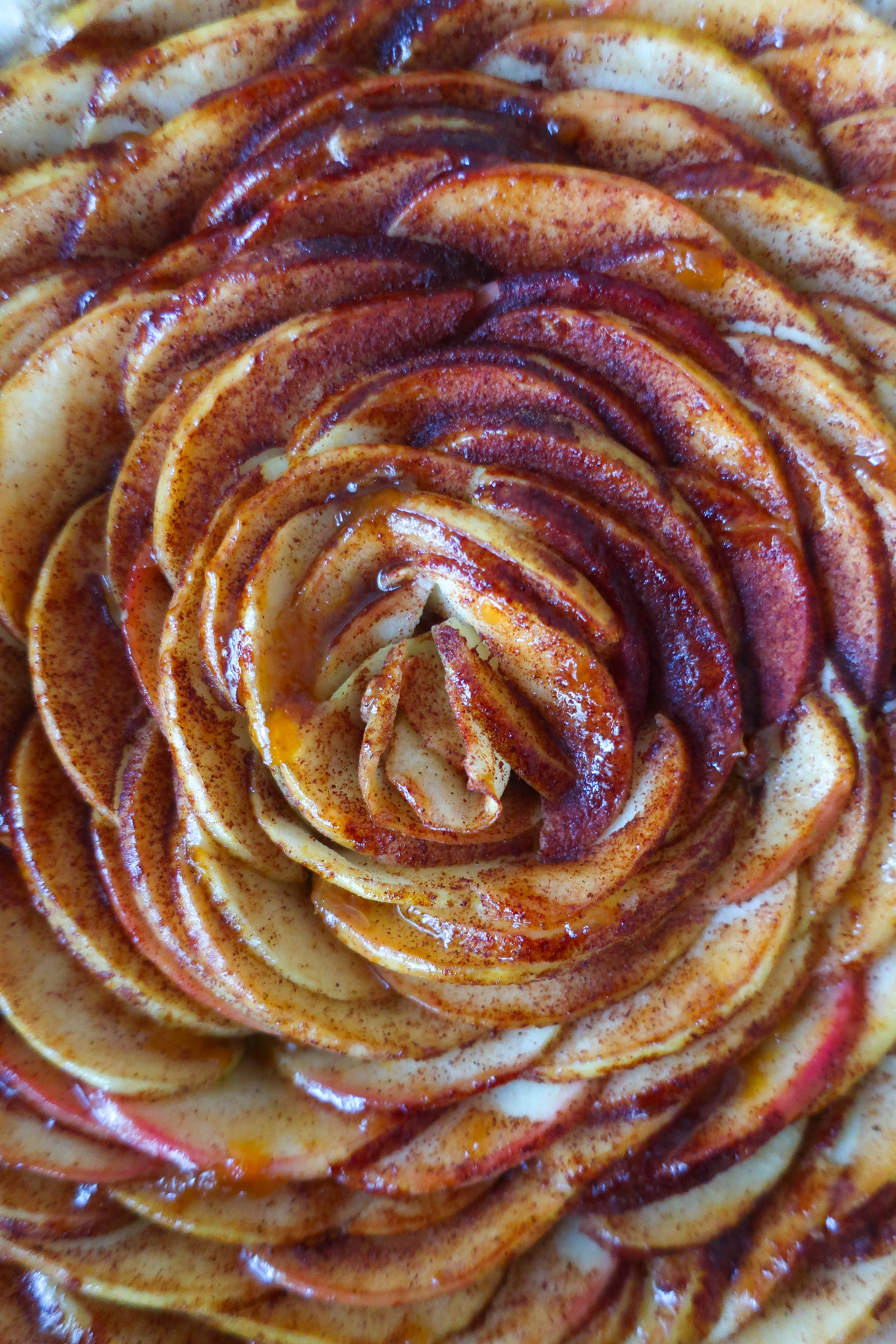 apple streusel pie