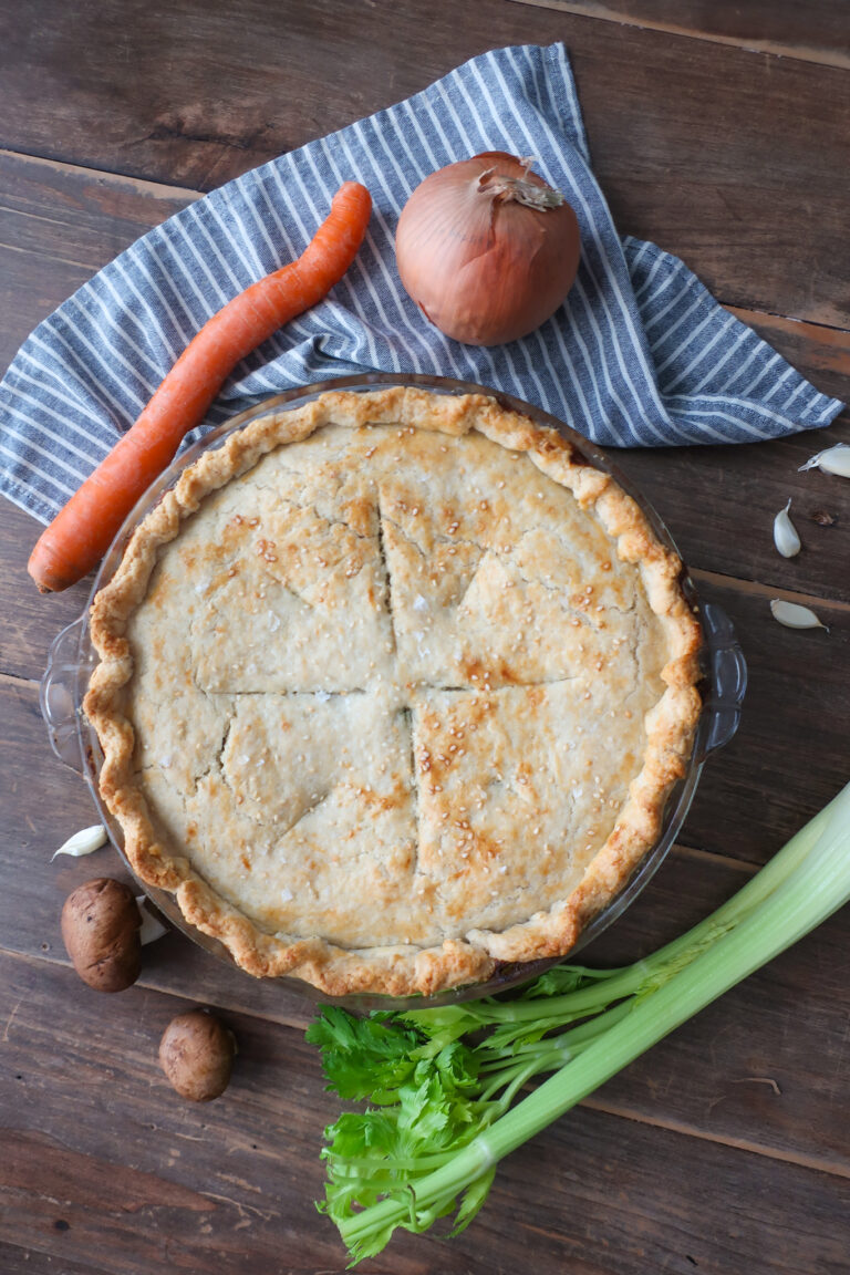 baked vegetable pot pie