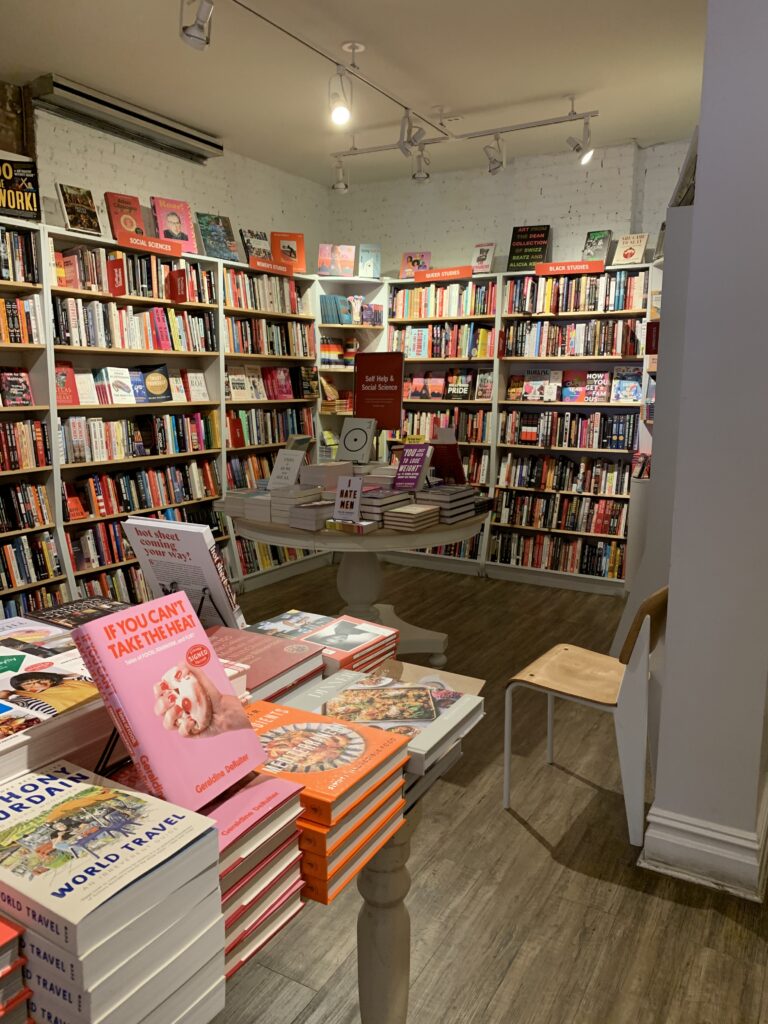 the strand bookstore in upper west side new york city; summer in new york city