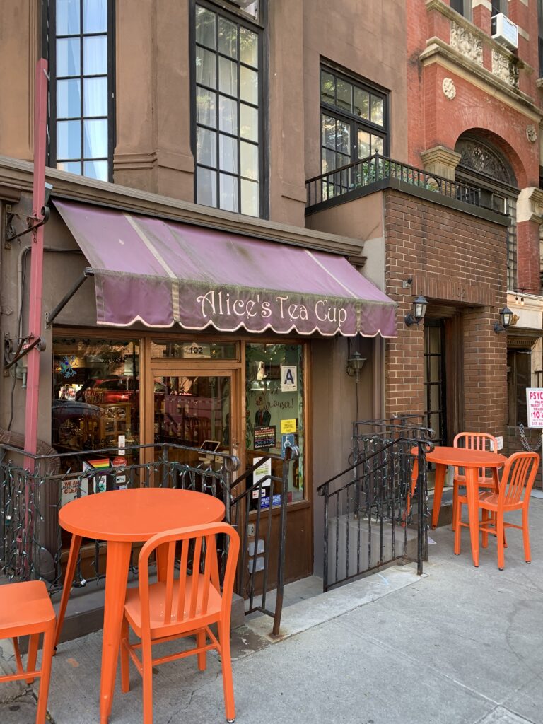 alice's tea cup in upper west side new york city; summer in new york city; afternoon tea recommendation; bakery new york city; sandwich and scone shop new york city