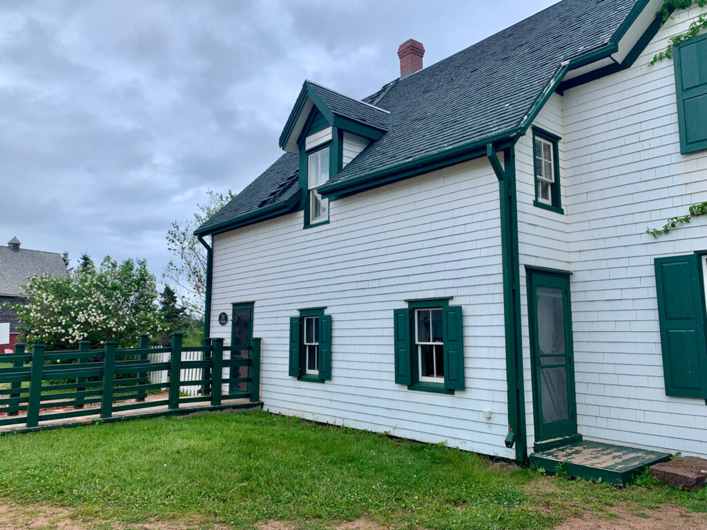 anne of green gables; Lucy Maud Montgomery childhood home on prince edward island in canada; anne of green gables fan; anne of green gables museum; Green Gables Heritage Place 