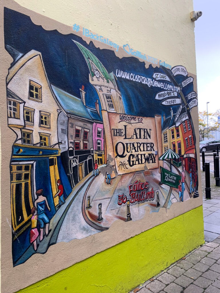 latin quarter galway; road trip ireland, europe; solo travel; solo female travel; ireland itinerary; ring of kerry drive; ireland in november