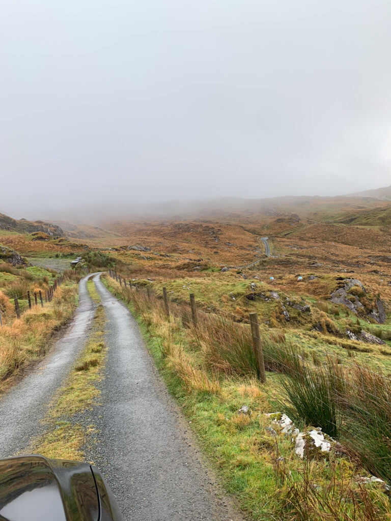 road trip ireland, europe; solo travel; solo female travel; ireland itinerary; ring of kerry drive; ireland in november