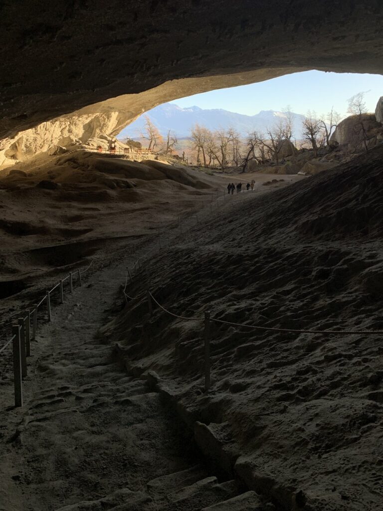 milodon cave natural in chile south america; torres del paine national park chile south america; solo female travel; solo backpacking; backpacking south america; backpacking tips; chile itinerary;