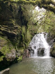 waterfall hike in cotopaxi ecuador, south america; solo female travel; solo backpacking; backpacking south america; backpacking tips; ecuador itinerary;