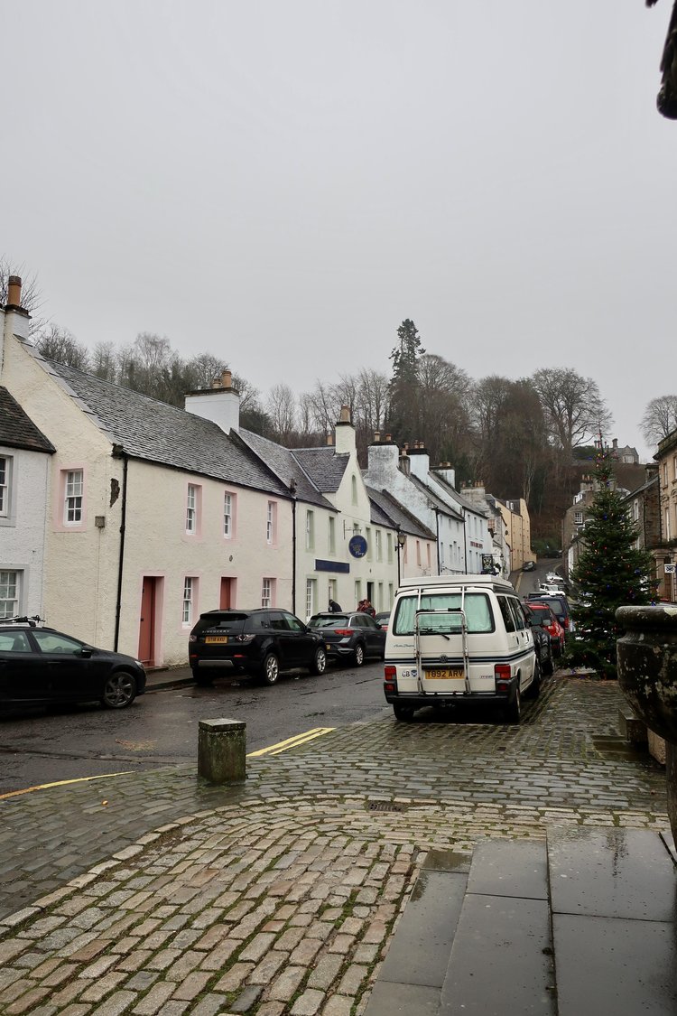 street in dunkeld, scotland, uk, europe; solo travel; solo female travel; roadtrip scotland; roadtrip europe; scotland itinerary