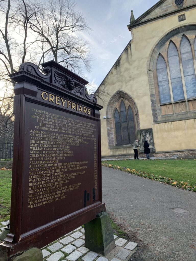 greyfriars graveyard in edinburgh scotland, uk, europe; harry potter scotland; solo travel; solo female travel; roadtrip scotland; roadtrip europe; scotland itinerary