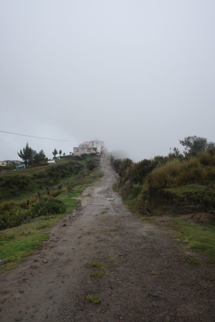 quilotoa lake in latacunga, ecuador, south america; solo female travel; solo backpacking; backpacking south america; backpacking tips; peru itinerary;