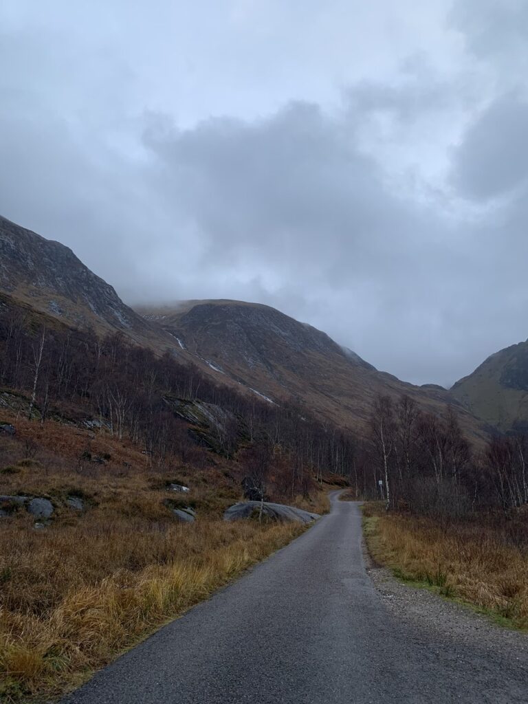 hike near ben nevis near fort william in scotland, united kingdom, europe; scotland roadtrip; solo travel; solo female travel; scottish scenery; mountains in scotland