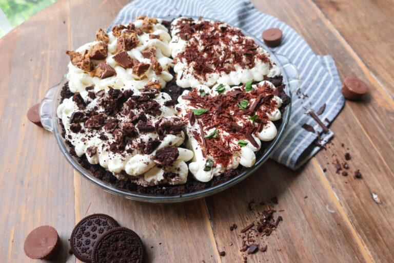 no bake oreo crust pie