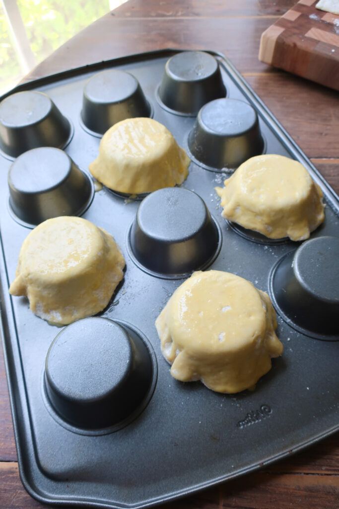 how to make puff pastry tart shells