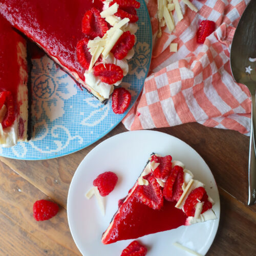 the best white chocolate raspberry cheesecake recipe