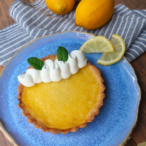 recipe for lemon tart for one