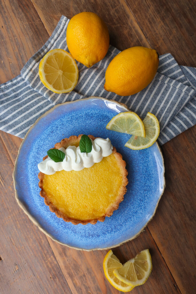 easy single serve lemon tart recipe
