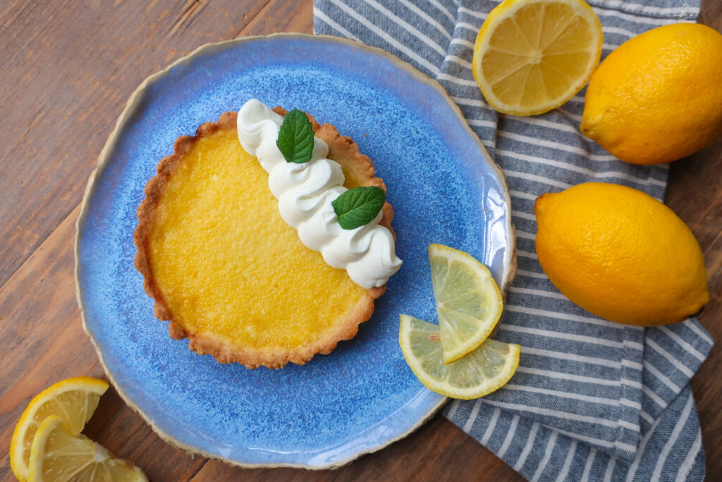 how to make a classic french lemon tart for one