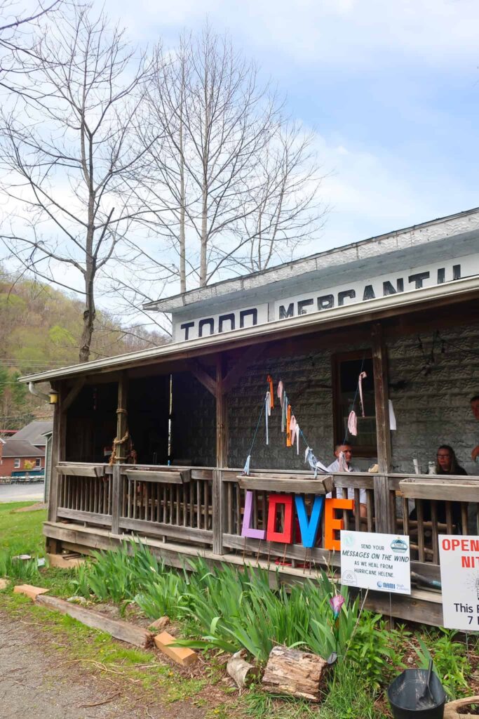 local todd mercantile in todd NC