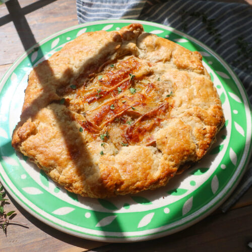 homemade savory galette recipe