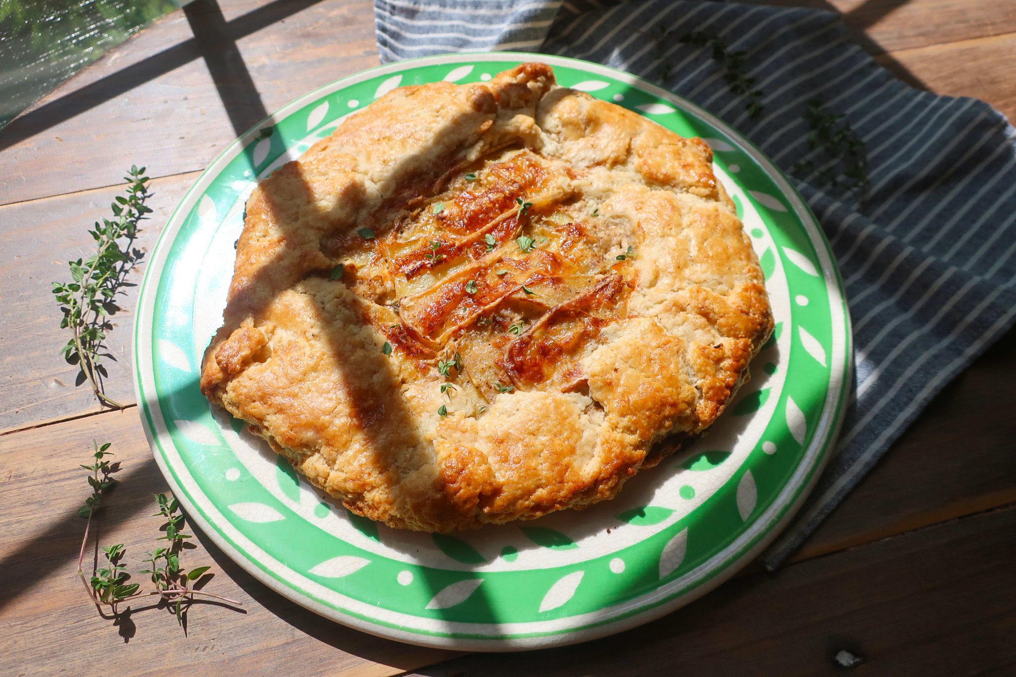 homemade savory galette recipe