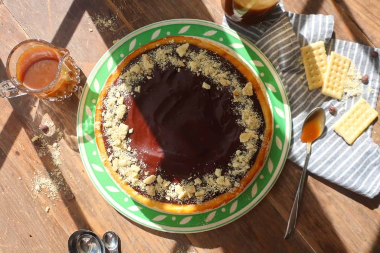 sweet and salty cheesecake