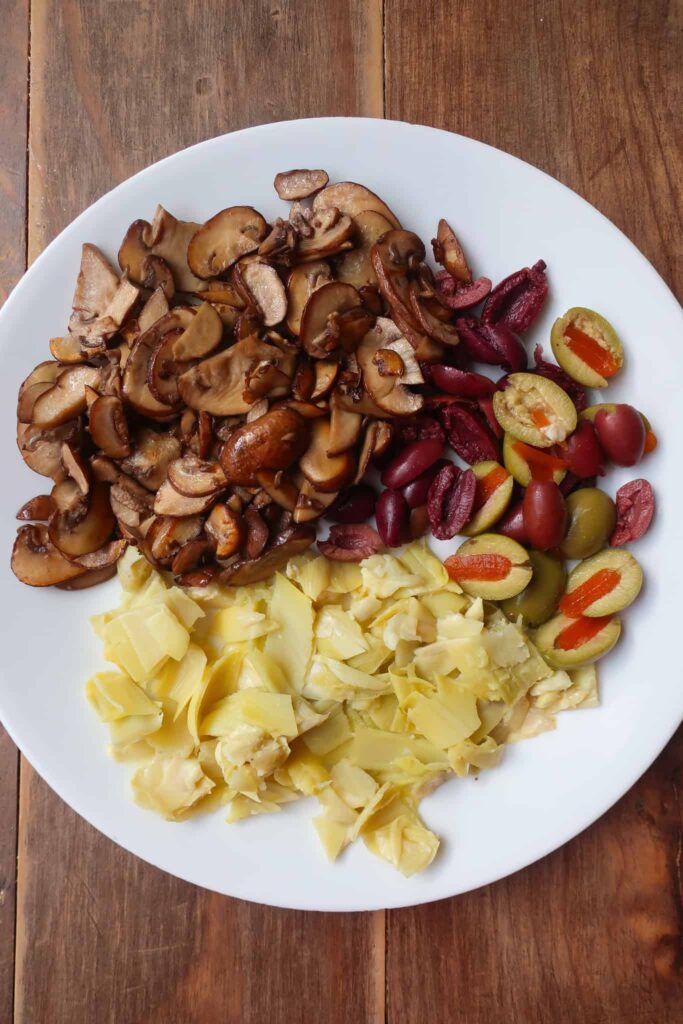 toppings for Mediterranean focaccia
