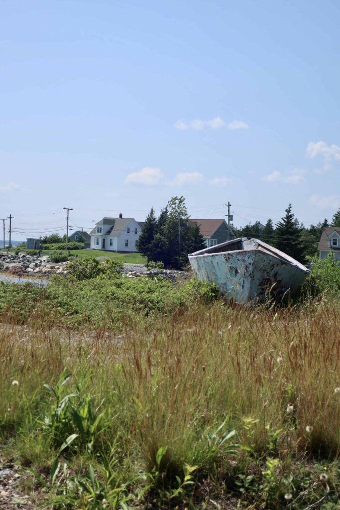 abandoned boat in nova scotia