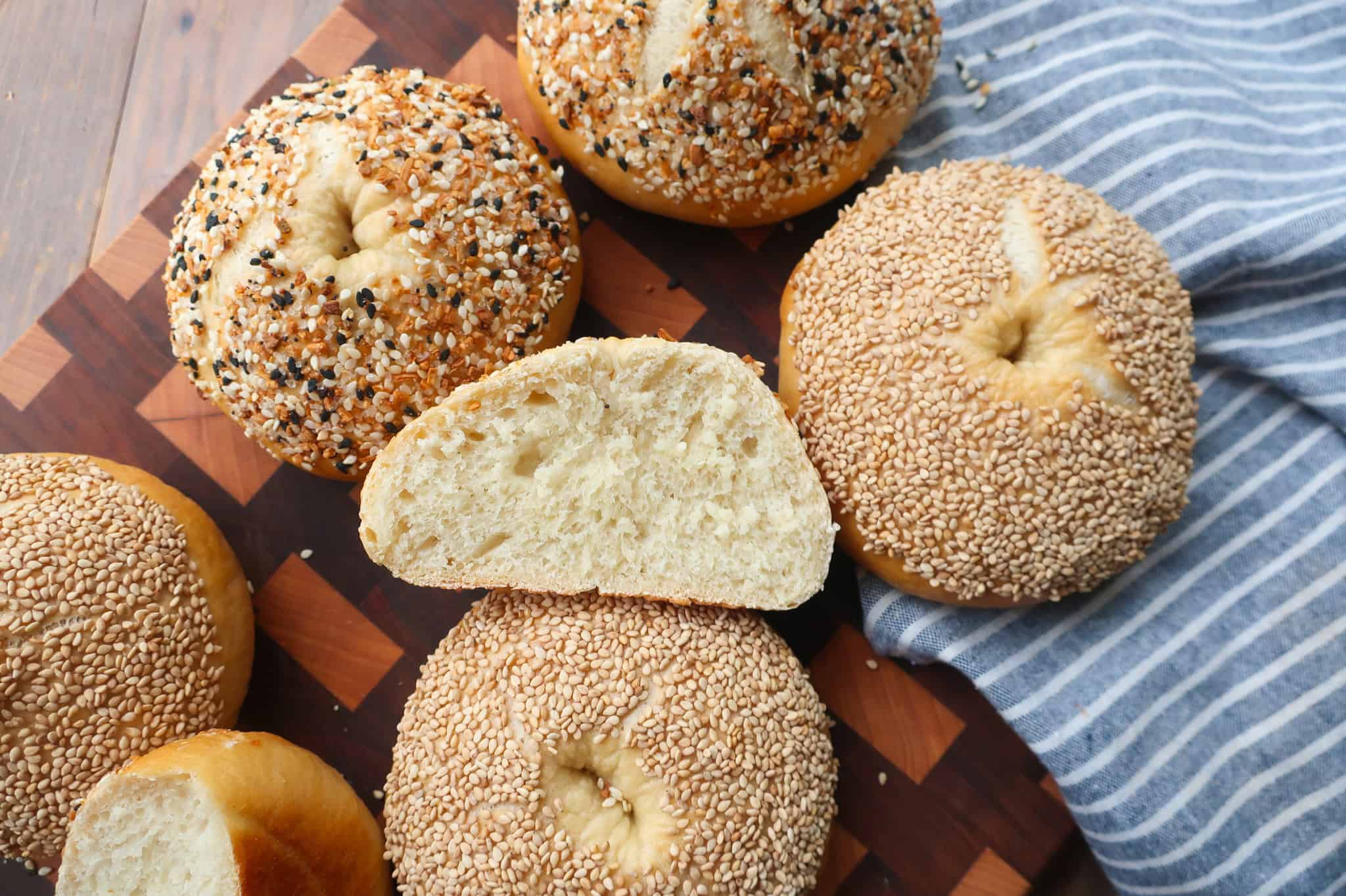 how to make bagels at home