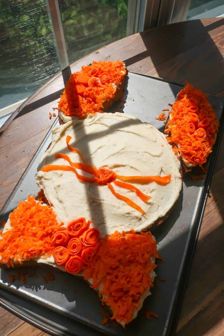 carrot cake bunny cake