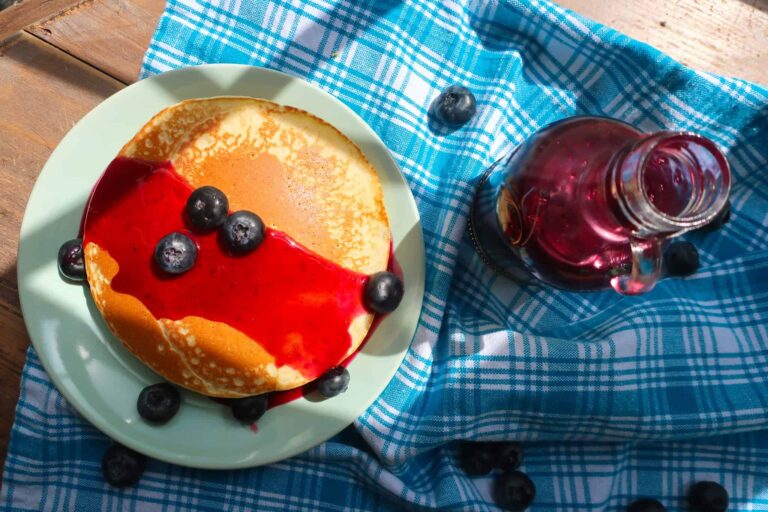 easy homemade blueberry syrup recipe