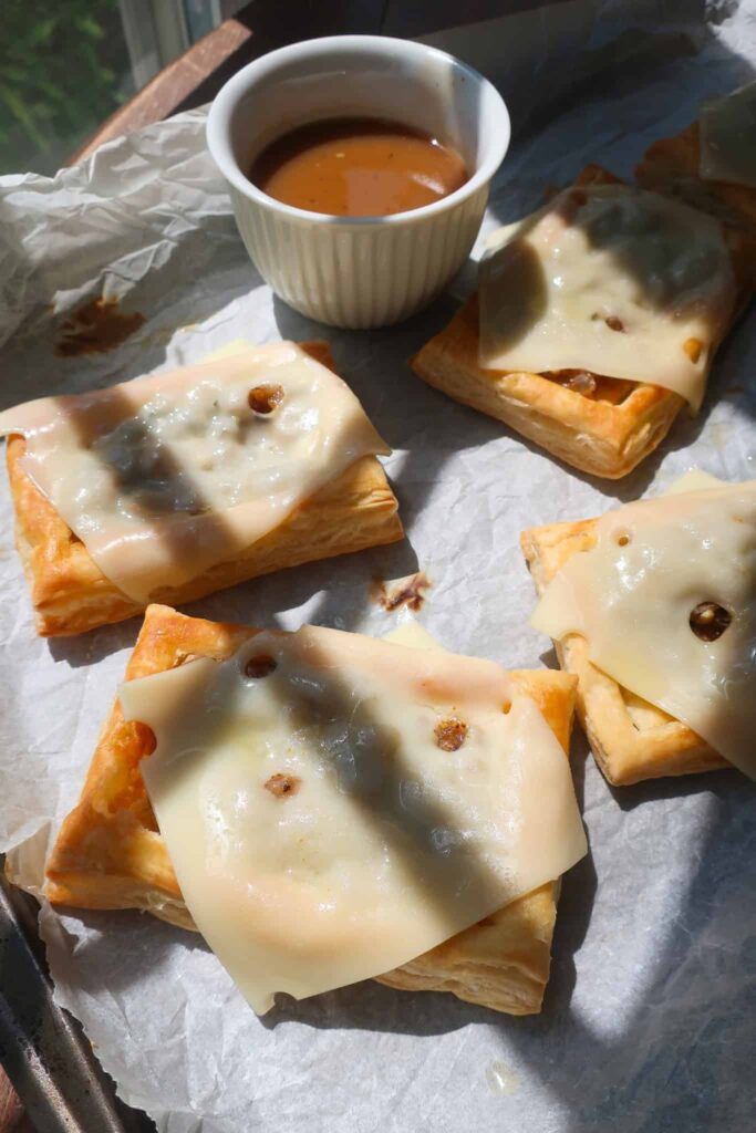 French onion soup inspired appetizer