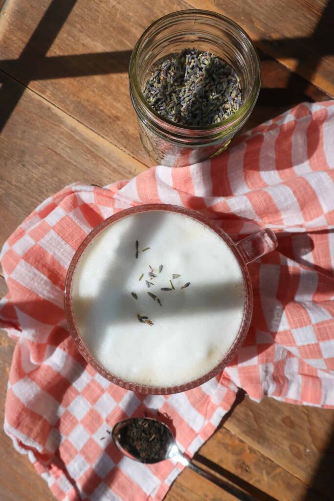 how to make a lavender london fog drink