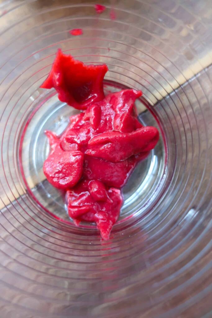 easy raspberry puree