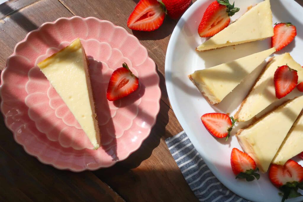 small batch vanilla cheesecake recipe