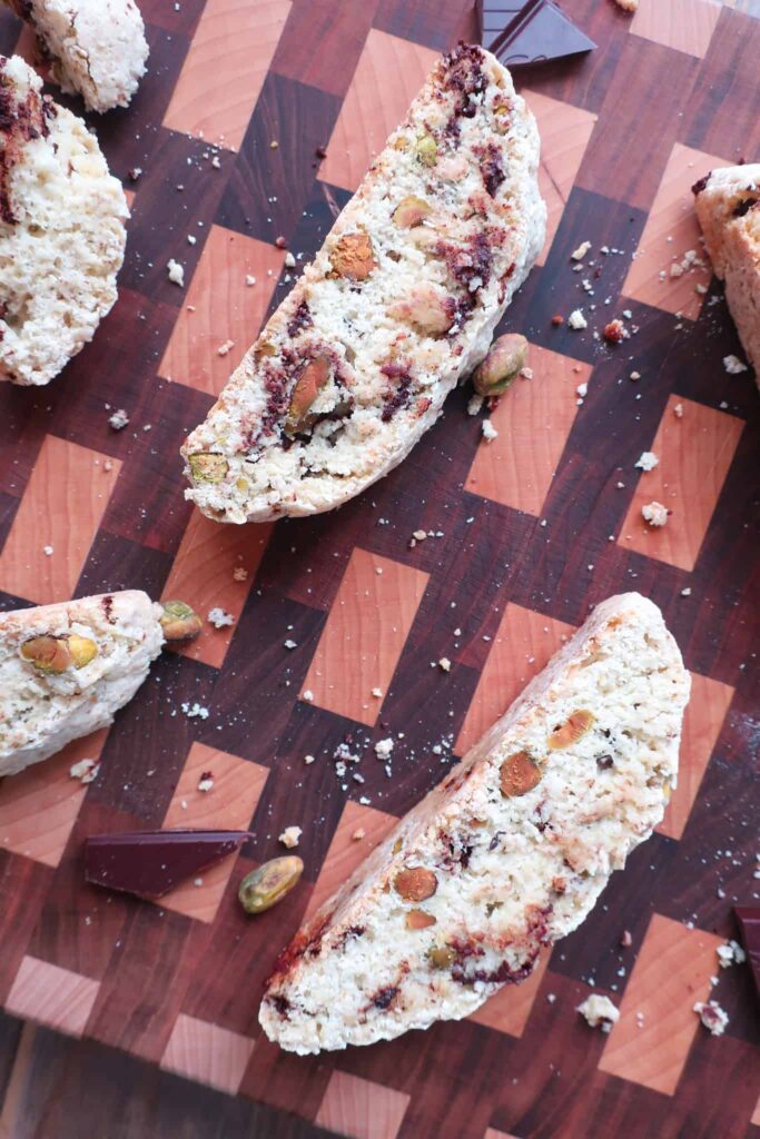 pistachio dark chocolate biscotti recipe