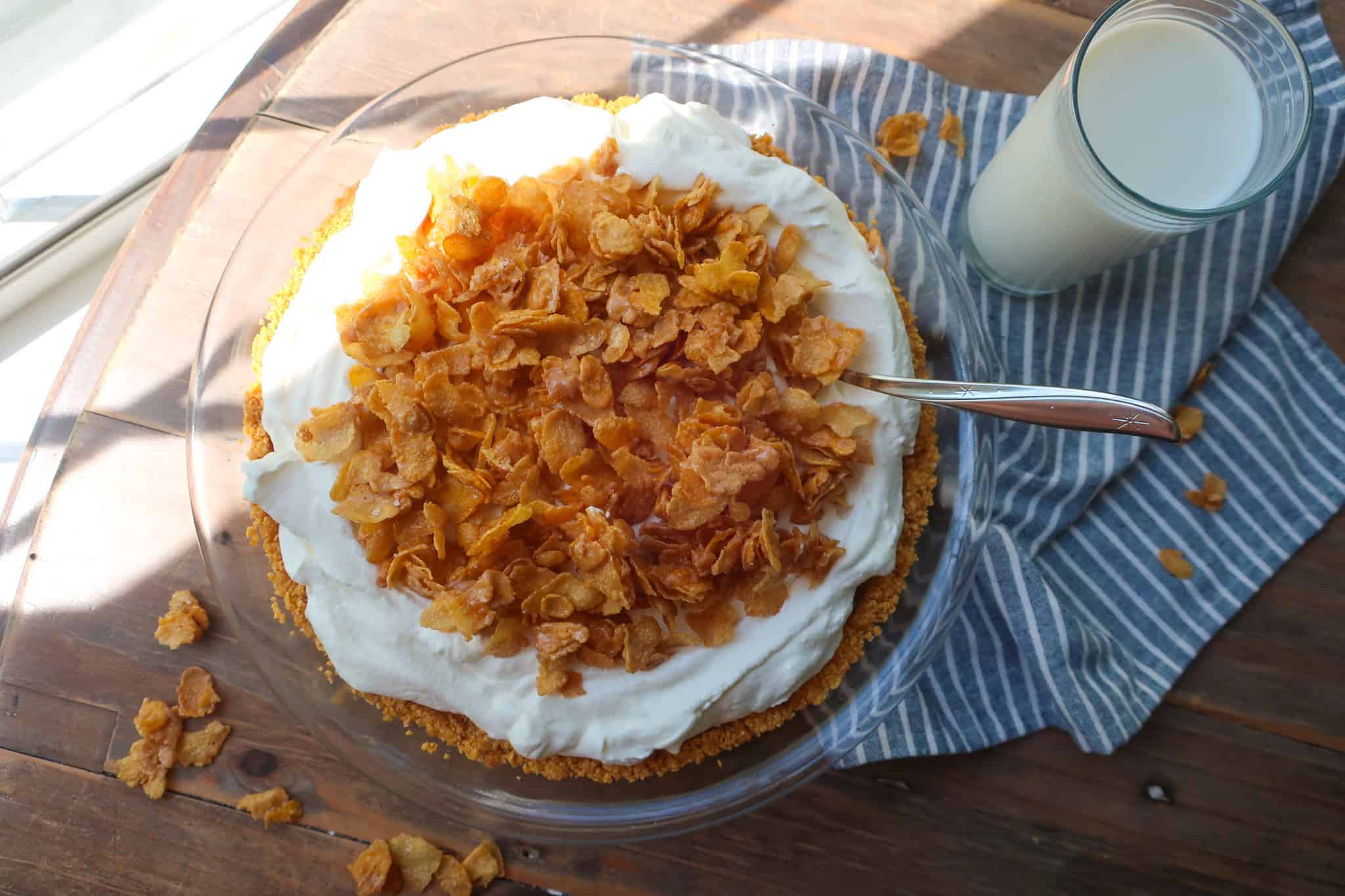 cereal milk pie recipe