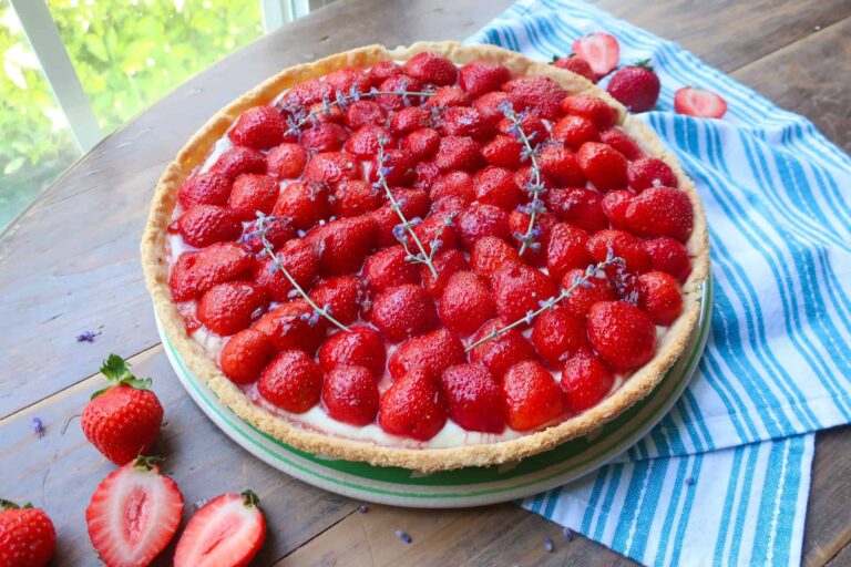 strawberries and cream tart recipe