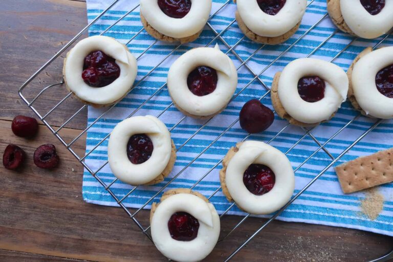 cherry cheesecake cookies