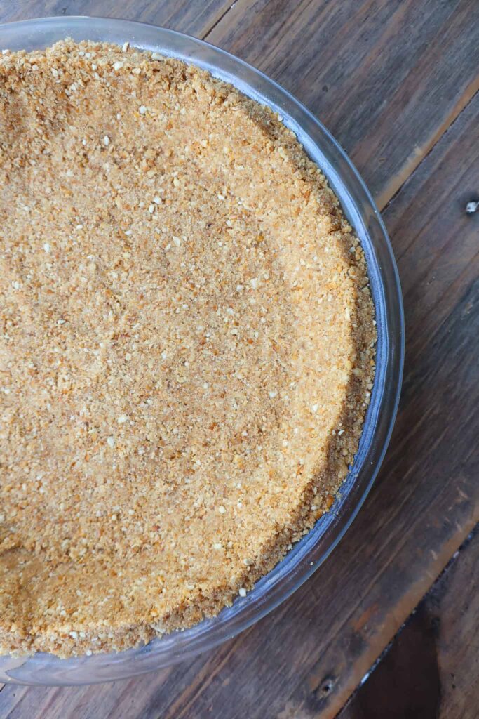 baked pretzel pie crust