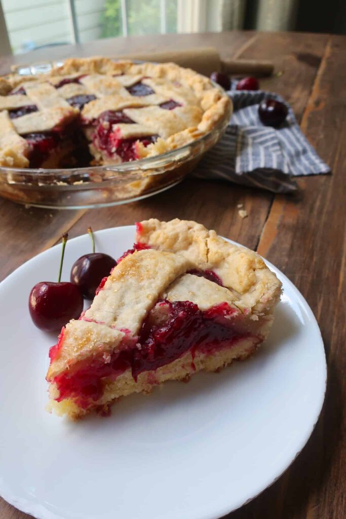 cherry pie cake unique dessert recipe